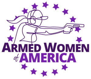 The logo for armed women of America