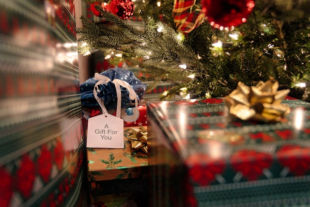 Presents under the tree