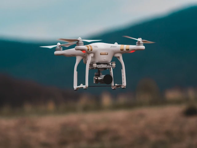 A flying drone