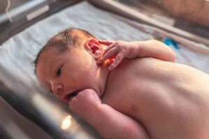 A newborn baby