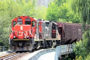 A train