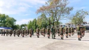 People doing Army Training